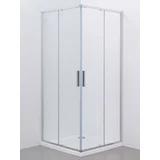 tuš kabina silver 90x90x195cm providno staklo 6mm
