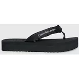Calvin Klein Jeans Sandali & Odprti čevlji YW0YW014000GN Črna