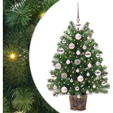 vidaXL Umestno božično drevo med 150 LED Zelena 65 cm PE in PVC | Shoptok.si