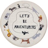 Bloomingville Mini bijeli tepih Bloomingville Animals, ø 130 cm Cijene