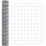 vidaXL Evropska ograja 1.4x10 m pocinkano jeklo | Shoptok.si
