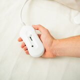  Električni Grijač Kreveta za Dvije Osobe Blewarm InnovaGoods 60+60 W 140 x 160 cm Bijela | shoptok.hr