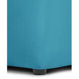 Bonami Selection Turkizna žametna sedežna garnitura 225 cm Cube – | Shoptok.si
