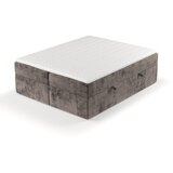 Maison de Rêve Rjava boxspring postelja s prostorom za shranjevanje 180x200 cm Yoko – Cene