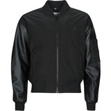 Calvin Klein Jeans FAUX LEATHER BOMBER JACKET Crna Cijene