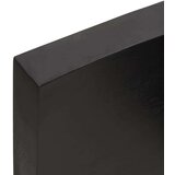 Stolna ploča tamnosiva 120x60x6 cm obrađena masivna hrastovina | shoptok.hr