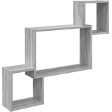 Zidna polica Zidna montaža Siva Sonoma 91 5 x 15 x 76 cm - Siva Sonoma Slike