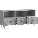 TV ormar Sivi Sonoma 102 x 34,5 x 50 cm Konstrukcijsko drvo | shoptok.hr