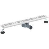  Odvod za tuš s staklenim poklopcem i 360° sifonom Srebrno 70 cm | shoptok.hr