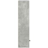 vidaXL Regal za knjige boja betona 31x24x102 cm konstruirano drvo | shoptok.hr