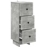  Ormar s ladicama Betonska siva 33 x 34,5 x 90 cm | shoptok.hr