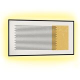 Klarstein Pametni grelnik Mojave 1000 2 v 1 Infrardeči konvektor 120x60cm 1000W RGB osvetlitev | Shoptok.si