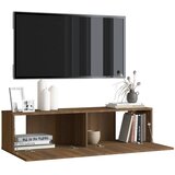  Zidni TV ormarić smeđi hrast 120x30x30 cm konstruirano drvo | shoptok.hr