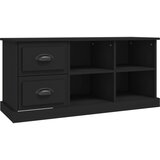 TV ormarić crni 102x35,5x47,5 cm od konstruiranog drva | Eponuda.ba