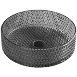 Sapho Črn steklen okrogel umivalnik ø 39,5 cm Maragua – | Shoptok.si