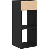 Ormarić za knjige crni 34x31x80 cm od konstruiranog drva | shoptok.hr