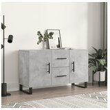 vidaXL Komoda siva boja betona 100x36x60 cm od konstruiranog drva | shoptok.hr
