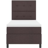  Krevet s opruga kutije Tamno smeđa 90 x 190 cm tkanina | shoptok.hr