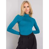 RUE PARIS Blouse-RV-BZ-5210.19-turquoise | Shoptok.si