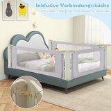  Podesiva krevetna ogradica s povezivnim dodacima, zaštitna krevetna ogradica | shoptok.hr