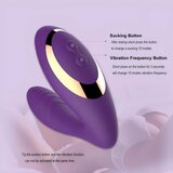 Tracy&#039;s Dog OG - vodoodporen vibrator za točko G in stimulator klitorisa (vijolična) | Shoptok.si