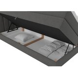 Premium Living Postelja Boxspring Lina, Antracit, 160x200 | Shoptok.si