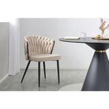 Livetastic STOL, kovina, tekstil bež | Shoptok.si