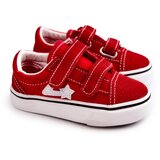 Boto Classic Children's Sneakers With Velcro Red Phiris | ePonuda.com