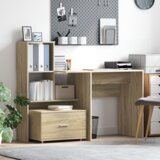  Stol sonoma hrast 131.5 x 50 x 106.5 cm Konstruirano drvo Cijene