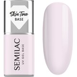 Semilac UV Gel Base Skin Tone Base bazni lak za gel nokte nijansa Natural Pink 7 ml Cijene