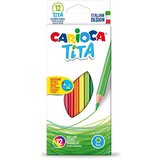 Carioca Barvni svinčniki Carioca: Tita 12 kosov | Shoptok.si