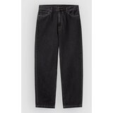 Carhartt WIP Aaron Kavbojke black stone washed Slike