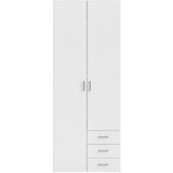 MID.YOU omara za oblačila, bela | Shoptok.si