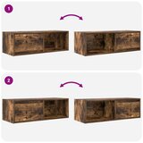 vidaXL TV ormarići 2 kom boja dimljenog hrasta 80x31x25,5 cm drveni | shoptok.hr