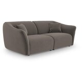 Cosmopolitan Design Rjava žametna sedežna garnitura 206 cm Tokyo – | Shoptok.si