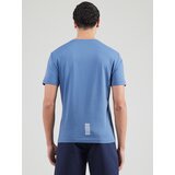Ea7 Emporio Armani Majica modra / bela | Shoptok.si