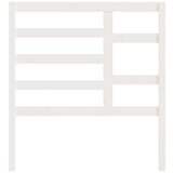  Uzglavlje za krevet bijelo 81 x 4 x 104 cm od masivne borovine | shoptok.hr