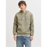 Jack & Jones Muški duks Jjesoho Sweat Hood, Sa kapuljačom, Krem | Eponuda.com