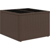  Vrtna garnitura - 9-dijelni set vrtnih sofa s jastucima smeđa poli ratan | shoptok.hr