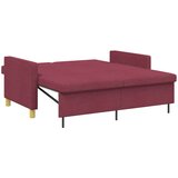  Krevet-sofa na razvlačenje Vinska crvena Tkanina | shoptok.hr