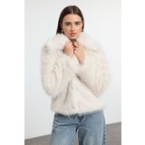 Trendyol Ecru Regular Fit Für Coat