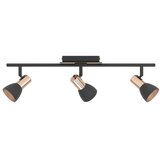 Eglo barnham spot/3, led, 3x3,3w, 3x240lm, bakar/crna/čelik XNM6KMM | Eponuda.com