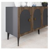 Hanah home komoda owen anthracite gold | ePonuda.com