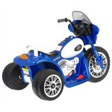 Policijski motor na akumulator Police - Moder | Shoptok.si