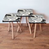 Hanah home set klub stočića 3Shp341, 3 komada, Bela | ePonuda.com