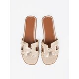 SEASTAR Gold women's flip-flops on a flat sole | shoptok.hr
