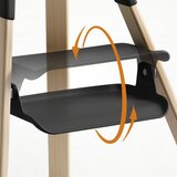 Stokke dječja stolica za hranjenje clikk™ black natural | shoptok.hr
