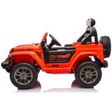  Licencirani auto na akumulator Jeep Rubicon 4x200W 24V - narančasti | Shoptok.si