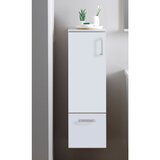  Kopalniška visoka omara kolpa san evelin (š 37,2 x v 102 x g 35,3 cm, bela) | Shoptok.si