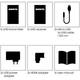 Marmitek , HDMI ekstender | bežični | 4K Ultra HD | jednokrevetna soba | shoptok.hr